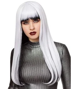Black And White Wig