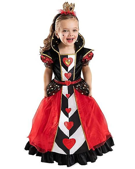 Toddler Queen Of Hearts Costume 1 Toddler Queen Of Hearts Costume