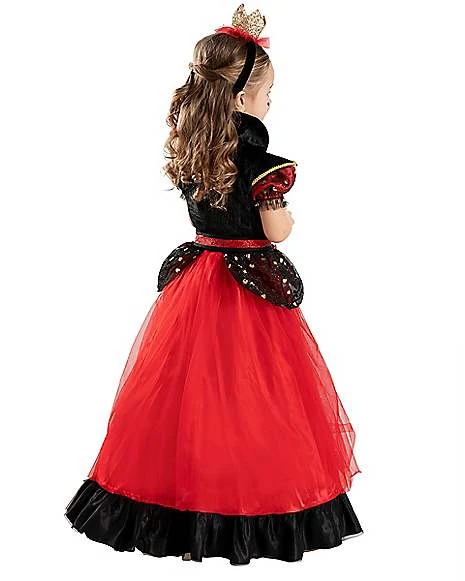 Toddler Queen Of Hearts Costume 2 Toddler Queen Of Hearts Costume - Image 2
