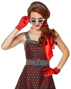 Adult Female 1950s Costume 5 Adult Female 1950s Costume -Halloween Costumes 01470590 c