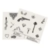 Mini Temporary Tattoos - 20 Pack