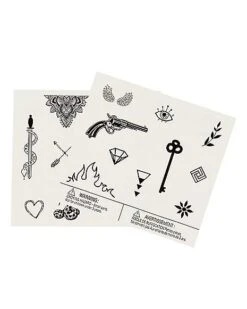 Mini Temporary Tattoos - 20 Pack