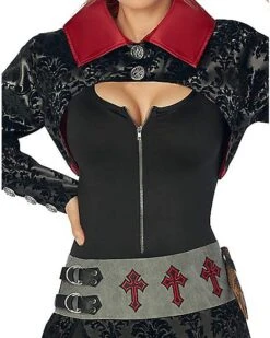 Adult Female Vampire Slayer Costume 5 Adult Female Vampire Slayer Costume -Halloween Costumes 01475367 c
