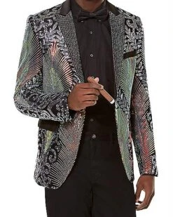 Adult '20s Multicolored Jacket -Halloween Costumes 01488824 c