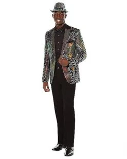 Adult '20s Multicolored Jacket -Halloween Costumes 01488824 d