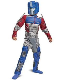 Kids Muscle Optimus Prime Costume - Transformers -Halloween Costumes 01494434 c