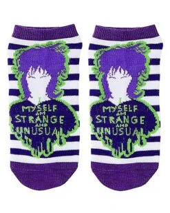 Beetlejuice Ankle Socks - 5 Pair -Halloween Costumes 01494590 c