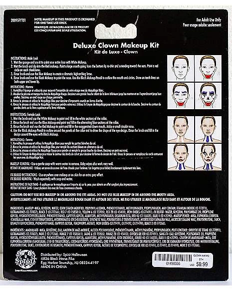 Deluxe Clown Makeup Kit 2 Deluxe Clown Makeup Kit - Image 2