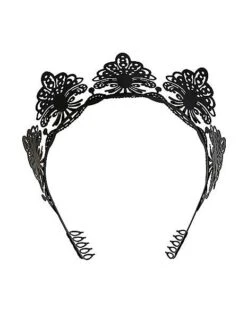 Black Filigree Crown -Halloween Costumes 01503481 c