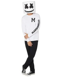 Adult Marshmello Costume -Halloween Costumes 01505759 d