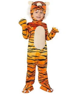 Toddler Faux Fur Tiger Costume