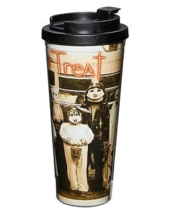 School Bus Trick 'r Treat Travel Cup -Halloween Costumes 01515287 c