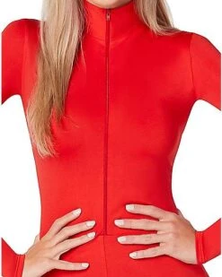 Adult Zip Up Catsuit -Halloween Costumes 01527100 c