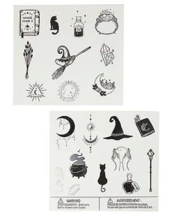 Kids Sorceress Temporary Tattoos