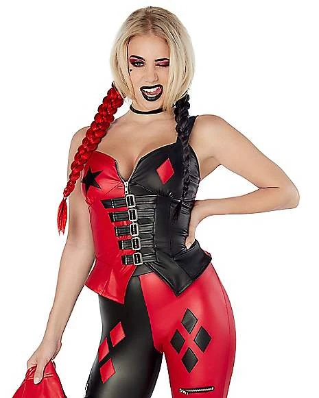 Adult Harley Quinn Corset - The Suicide Squad 1 Adult Harley Quinn Corset - The Suicide Squad