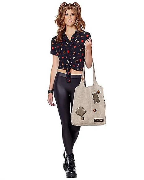 Sam Shirt Bag And Pins Set - Trick 'r Treat 1 Sam Shirt Bag And Pins Set - Trick 'r Treat