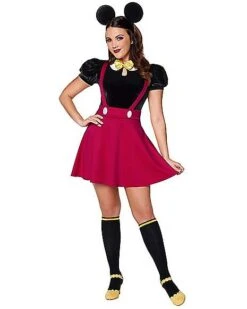 Adult Mickey Mouse Dress Costume - Mickey And Friends