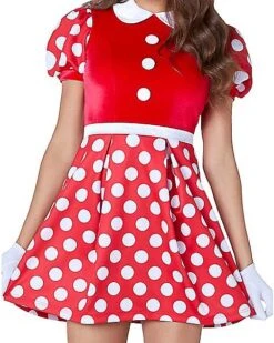 Adult Minnie Mouse Costume - Mickey And Friends -Halloween Costumes 01541275 c