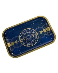 Tarot Moon Phase Tin Tray