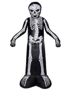 8 Ft. Skeleton Inflatable - Decorations -Halloween Costumes 01547454 c
