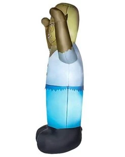 8 Ft Light-Up Wolfman Inflatable Decoration -Halloween Costumes 01547462 e