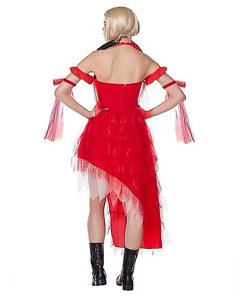 Adult Harley Quinn Red Dress - The Suicide Squad 2 Adult Harley Quinn Red Dress - The Suicide Squad - Image 2