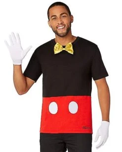 Adult Mickey Mouse T Shirt - Disney -Halloween Costumes 01550144 c