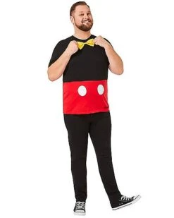 Adult Mickey Mouse T Shirt - Disney -Halloween Costumes 01550144 d