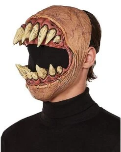 Flesh Creature Half Mask -Halloween Costumes 01550490 c