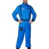 Adult Blue NASA Jumpsuit Costume