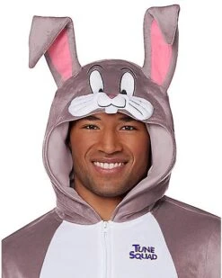 Adult Bugs Bunny Union Suit - Space Jam -Halloween Costumes 01554518 c