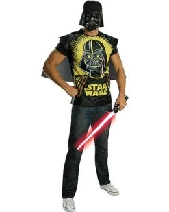 Adult Darth Vader Star Wars Costume Kit - Ben Cooper -Halloween Costumes 01556943 c