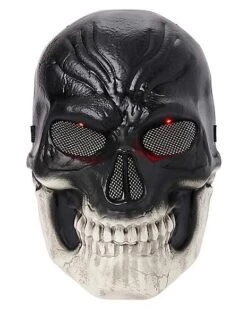 Light-Up Dark Skeleton Mask -Halloween Costumes 01558808 c
