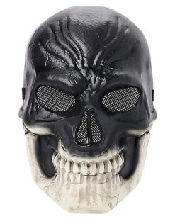 Light-Up Dark Skeleton Mask -Halloween Costumes 01558808 d