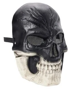 Light-Up Dark Skeleton Mask -Halloween Costumes 01558808 e