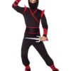 Kids Dark Ninja Costume