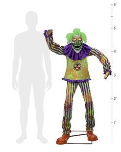 6 Ft Nozzles The Clown Animatronic -Halloween Costumes 01563527 i