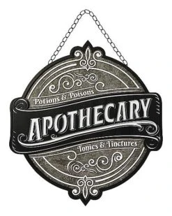 Apothecary Hanging Sign