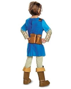 Kids Link Costume Deluxe - The Legend Of Zelda: Breath Of The Wild -Halloween Costumes 01566306 b
