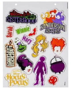 Hocus Pocus Gel Window Clings - Disney -Halloween Costumes 01567478 c