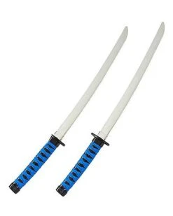 Kids Blue Ninja Swords With Harness 7 Kids Blue Ninja Swords With Harness -Halloween Costumes 01567940 c