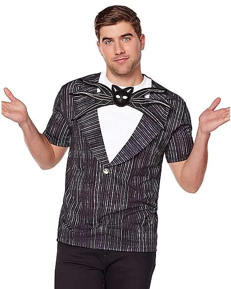 Jack Skellington T Shirt - The Nightmare Before Christmas 1 Jack Skellington T Shirt - The Nightmare Before Christmas