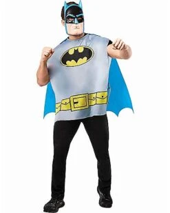 Adult Classic Batman Costume Kit - Ben Cooper -Halloween Costumes 01570035 c