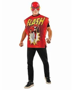 Adult The Flash Costume Kit - Ben Cooper -Halloween Costumes 01570084 c