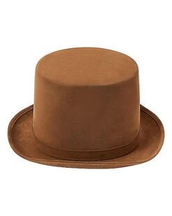 Brown Top Hat - Deluxe -Halloween Costumes 01572973 d