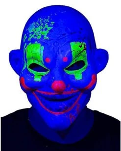 Black Light Neon Clown Full Mask 7 Black Light Neon Clown Full Mask -Halloween Costumes 01577659 c