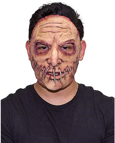 Stitched Smile Half Mask 1 Stitched Smile Half Mask