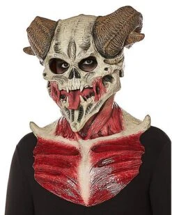 Devil Skull Full Mask 6 Devil Skull Full Mask -Halloween Costumes 01577741 c