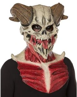 Devil Skull Full Mask 7 Devil Skull Full Mask -Halloween Costumes 01577741 d