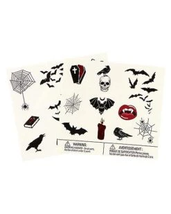 Vampire Temporary Tattoos